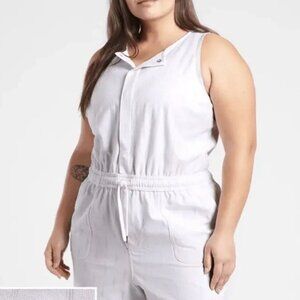 Athleta Farallon Elastic Drawstring NWT Romper - Size 3X